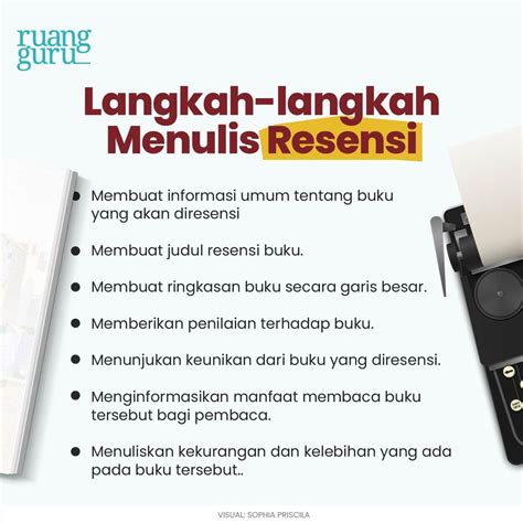 Langkah-langkah Menulis Resensi Buku, Film dan Jurnal