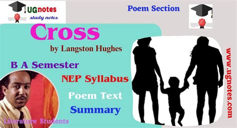 Langston Hughes Cross Literary Devices ipl.org