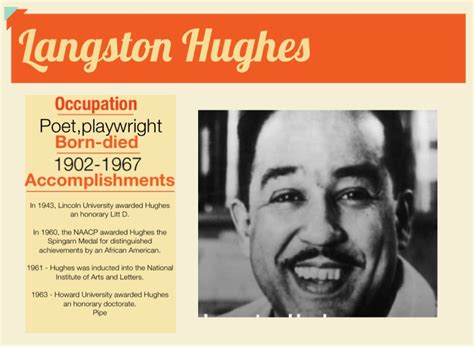 Langston hughes accomplishments and awards. Things To Know About Langston hughes accomplishments and awards. 