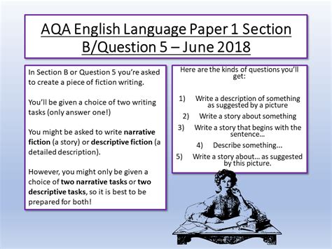 Language Paper 1 - Section B - Question 5 - Chessington …