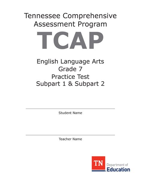Language arts 7th grade tcap study guide. - The parent survival guide by theresa kellam.