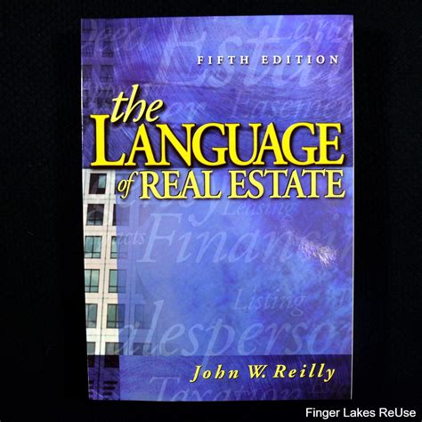 Read Language Of Real Estate By John Reilly