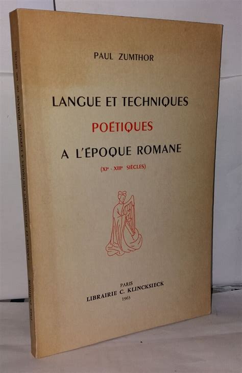 Langue et techniques poetiques a l'epoque romane (xie xiiie siecles). - Rules of the road book joan bauer.