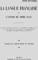 Langue française et l'avenir de notre race. - A eucharistic manual for children rites 1 2.