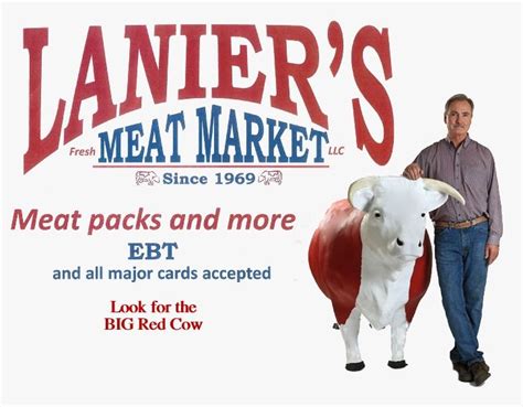 Lanier meat. Lanier's Super Market in Denton, NC is a well-established community grocery store serving Denton and surrounding areas. The store offers a variety of products and services to meet the needs of local residents, including a selection of … 