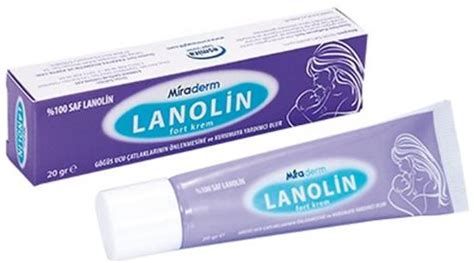 Lanolin krem ne için kullanılır