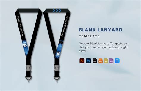 Lanyard Template Psd File Best Free PSD Mockups