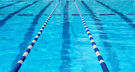 Lap swimming. The lap pool is 25 yards in length and is maintained at a temperature of 82 degrees year round. The pool ranges from three feet six inches to four feet nine ... 