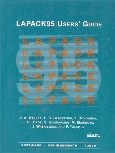 Lapack95 users guide by v a barker. - The elements of style a prescriptive american english writing style guide writing style guides.