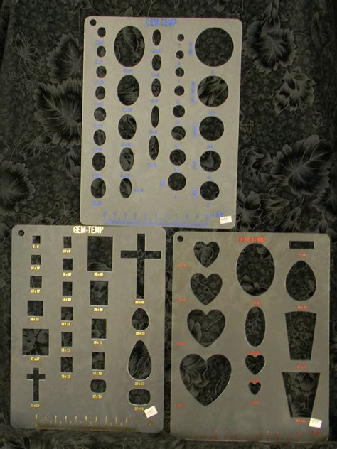 Lapidary Templates