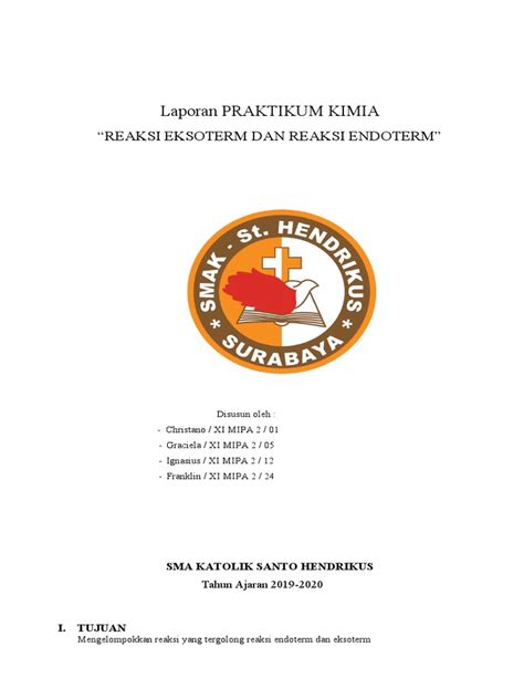 Laporan Praktikum Termokimia PDF - Scribd