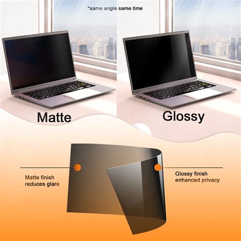 Laptop Privacy Screen 14 Inch Compatible with Lenovo/HP Envy/Dell/Acer …