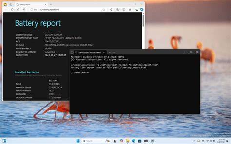 Laptop battery health check command.  Monitoring your laptop battery h...