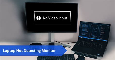 Laptop not detecting monitor after windows update.  Multiple factors can cause...