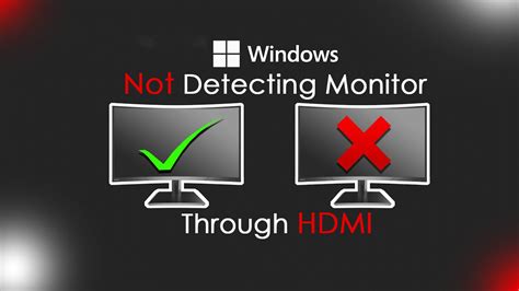 Laptop not detecting monitor hdmi.  Several hardware and Home Monitors Monitor Not ...