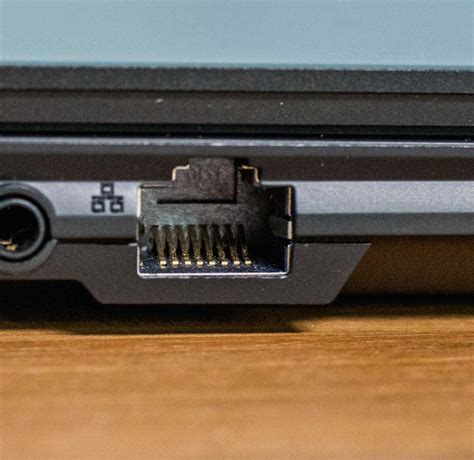 Laptop with ethernet port. 2. Connect one end of the Ethernet cable from your modem or router into the port labeled “WAN” on your Ethernet device. 3. Connect the other end of the ethernet cable from your laptop to the port labeled “LAN 1” on your Ethernet switch. 4. Press the “reset” button on your router or modem. 