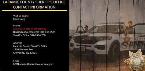 Laramie county sheriff dispatch. .  ...