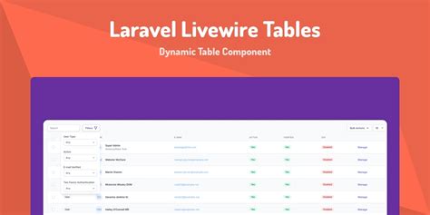 Laravel component library.  Designed to leverage Livewire&rsquo;s capabilities, Li...