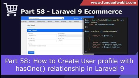 Laravel hasone.  Example: A User has one Profile.  Main difference is a...
