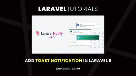 Laravel notification tutorial.  Notifications may also be Learn how to build Laravel no...