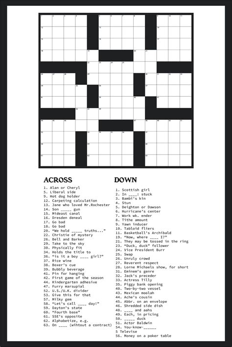 Large Area Crossword Clue