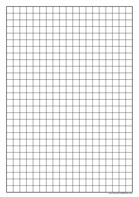 Large Block Graph Paper Printable Printable Graph Paper