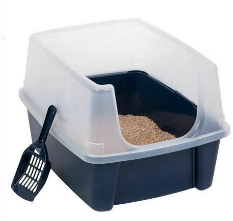 Large Cat Litter Box Litter Pan Toilet eBay