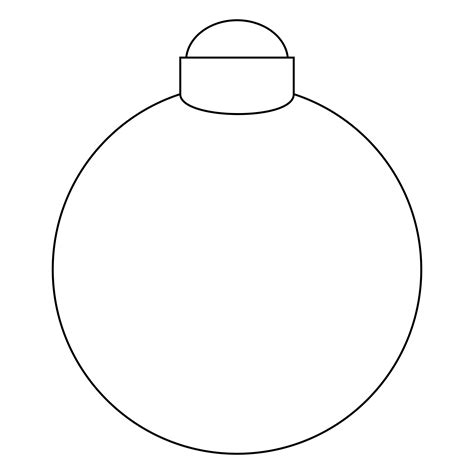 Large Ornament Template