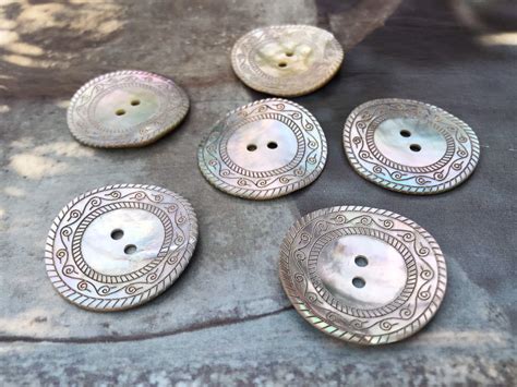 Large Pearl Buttons - Etsy