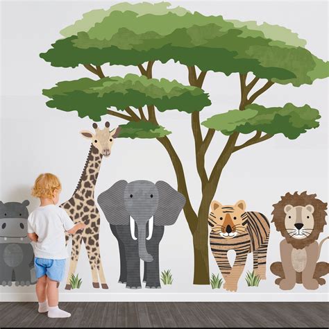 Large Safari Animals - Etsy