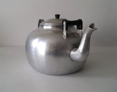 Large Vintage Swan Brand Twin Handle teapot 8 Pint Cafe Tea