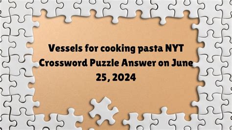 Large cooking vessel Crossword Clue and Answer - The Games …