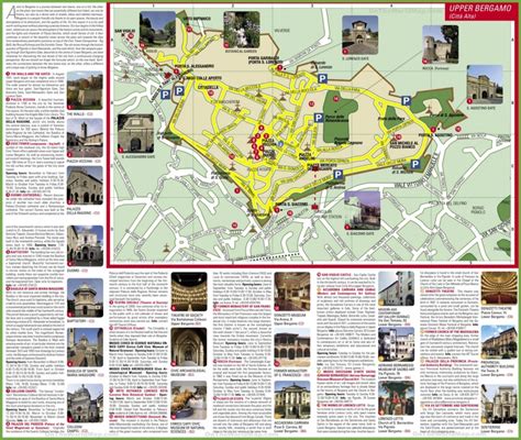 Large detailed tourist map of Bergamo - Ontheworldmap.com