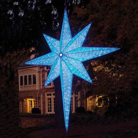 20 x 17.32 Inches LED Lighted Bethlehem Star Christmas Light, C