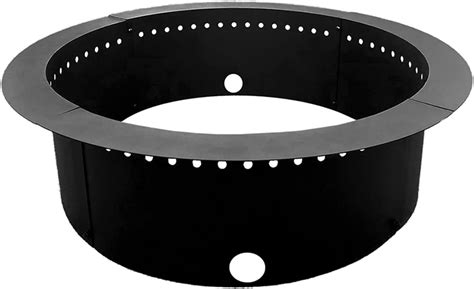 Large smokeless fire pit.  The smokeless Fire Ring radiates a large, robust flame with ...