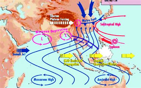 Large-scale Aspects of the "Summer Monsoon" in South and East …