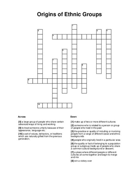 Largest chinese ethnic group crossword. The Crossword Solver found 30 answers to "China Largest ethnic group", 3 letters crossword clue. The Crossword Solver finds answers to classic crosswords and cryptic crossword puzzles. Enter the length or pattern for better results. Click the answer to find similar crossword clues. 
