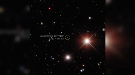 Largest comet ever observed bumps Hale-Bopp from pedestal