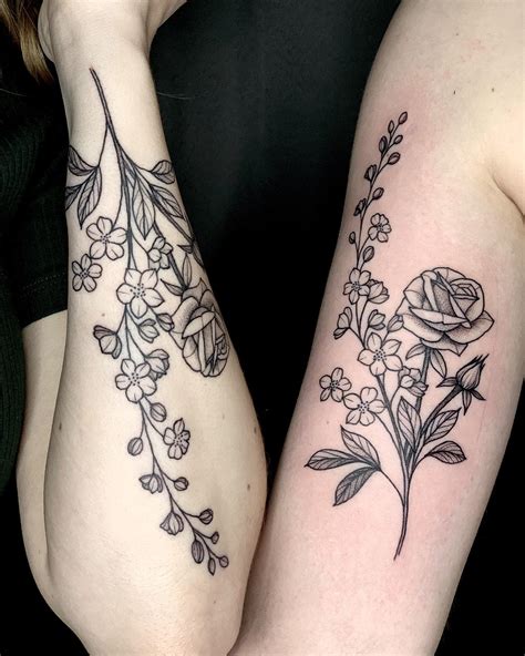 By Alyssa Kucinski / January 15, 2022. Larkspur Tattoo Meanings. The larkspur flower tattoo represents people who were born in the month of July and naturally comes in the colors purple, pink, blue, and white. The larkspur is a lesser-known flower however it is underrated because it is very beautiful and meaningful as well.. 