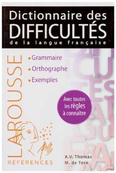 Larousse dictionnaire des difficultes de la langue francaise. - Icom 756 pro iii service manual download.