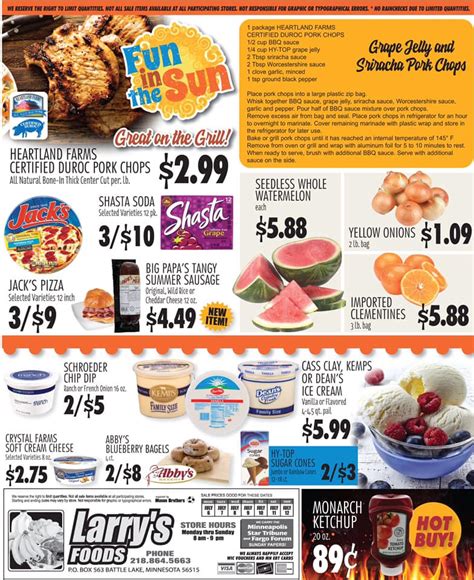 This weeks ad. Larry's Foods · August 9, 2021 · August 9, 2021 ·. 