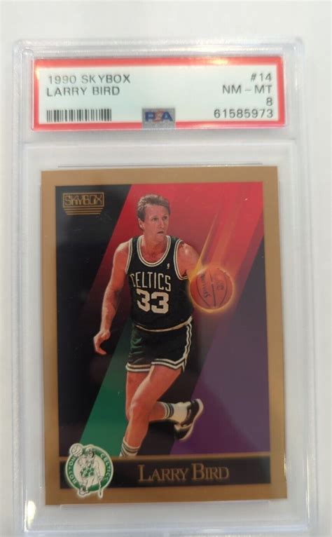Larry Bird SkyBox Trading Card.1990.....Trading Cards