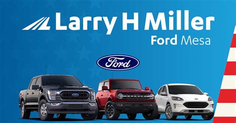 Larry h miller ford mesa. Larry H. Miller Ford Mesa. Mesa, AZ. Overview. Reviews. Vehicles. This rating includes all reviews, with more weight given to recent reviews. 4.5. 547 Reviews Call Dealership (480) 530-9500. 460 E Auto Center Dr. Mesa, AZ 85204 Directions. 4.5. 547 Reviews. Write a Review. This rating includes all dealership reviews, … 