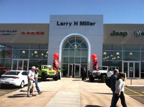 Larry h miller surprise. Welcome to Larry H. Miller Chrysler Jeep Surprise! We are a proud New and Used Chrysler Jeep dealer located near Peoria, AZ. We service the residents of Peoria, AZ who may wish to buy, lease, finance or service a new Chrysler Jeep. We stocks a large and varied selection of new and used Chrysler Jeep cars and trucks just 11 miles away from Peoria. 