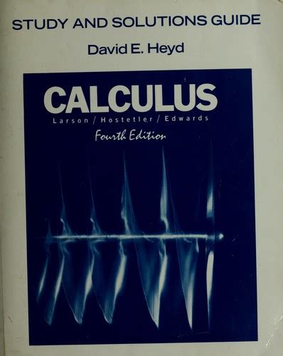 Larson calculus 4th edition solution manual. - Manuale di progettazione del sistema di climatizzazione.