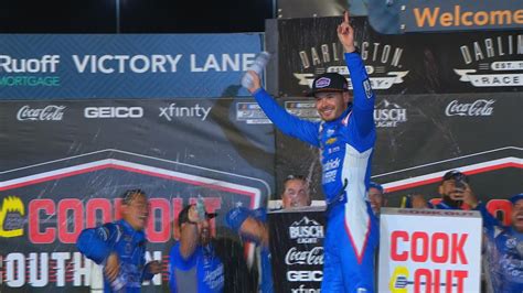 Larson claims NASCAR’s opening playoff race and gets 1st career win at Darlington