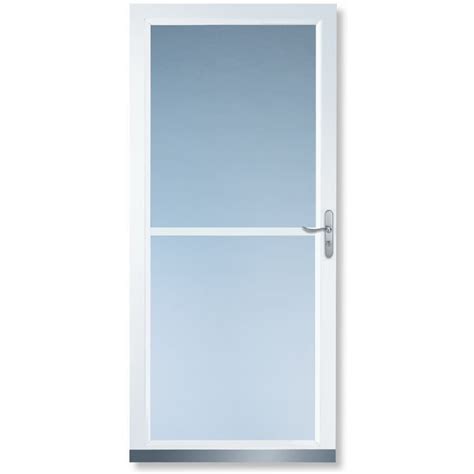 Larson retractable screen door. It is possible to make some adjustment to the speed at which the screen retracts. To make this adjustment the screen cassette must be taken out of the openi... 