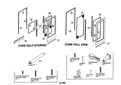 Larson storm door parts list. Need help? Reach out and chat with our support team! Need help identifying parts of your storm door? See the image below. Storm doors have many parts that work together to enhance the look and feel of your home. Let's break down the parts of the storm door to better understand what these parts look like and how they op 