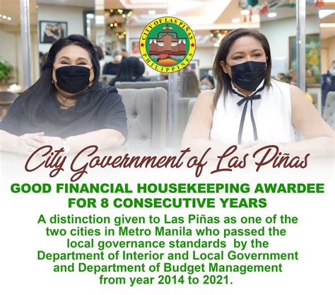 Las Pinas consistently passed Seal of Good Financial …