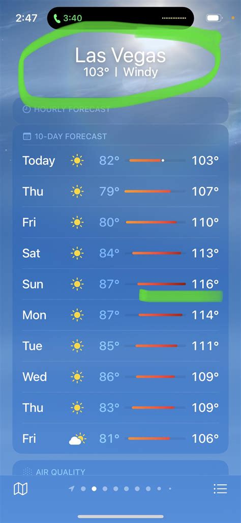 Las Vegas, NV 10-Day Weather Forecast Weather Underground